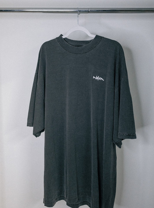 CHARCOAL basic tee